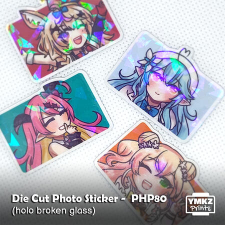 die cut holo
