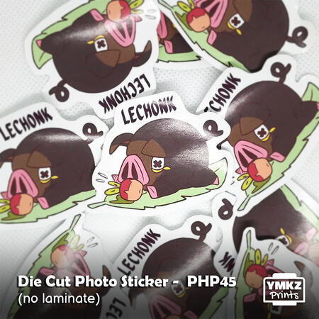 die cut photo